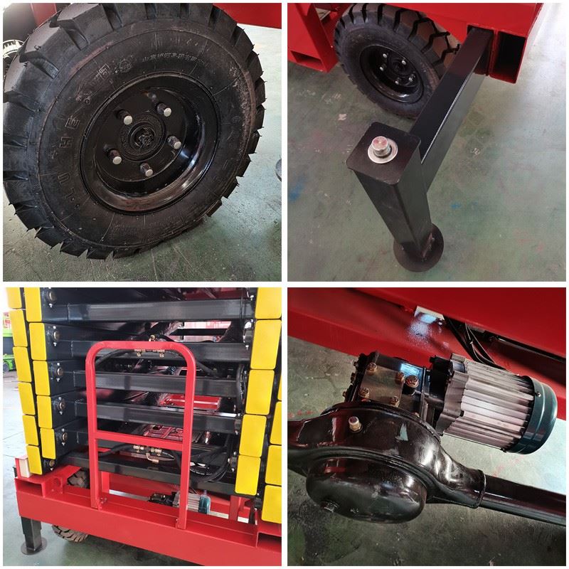 Towable Mobile Scissor Man Lift factory